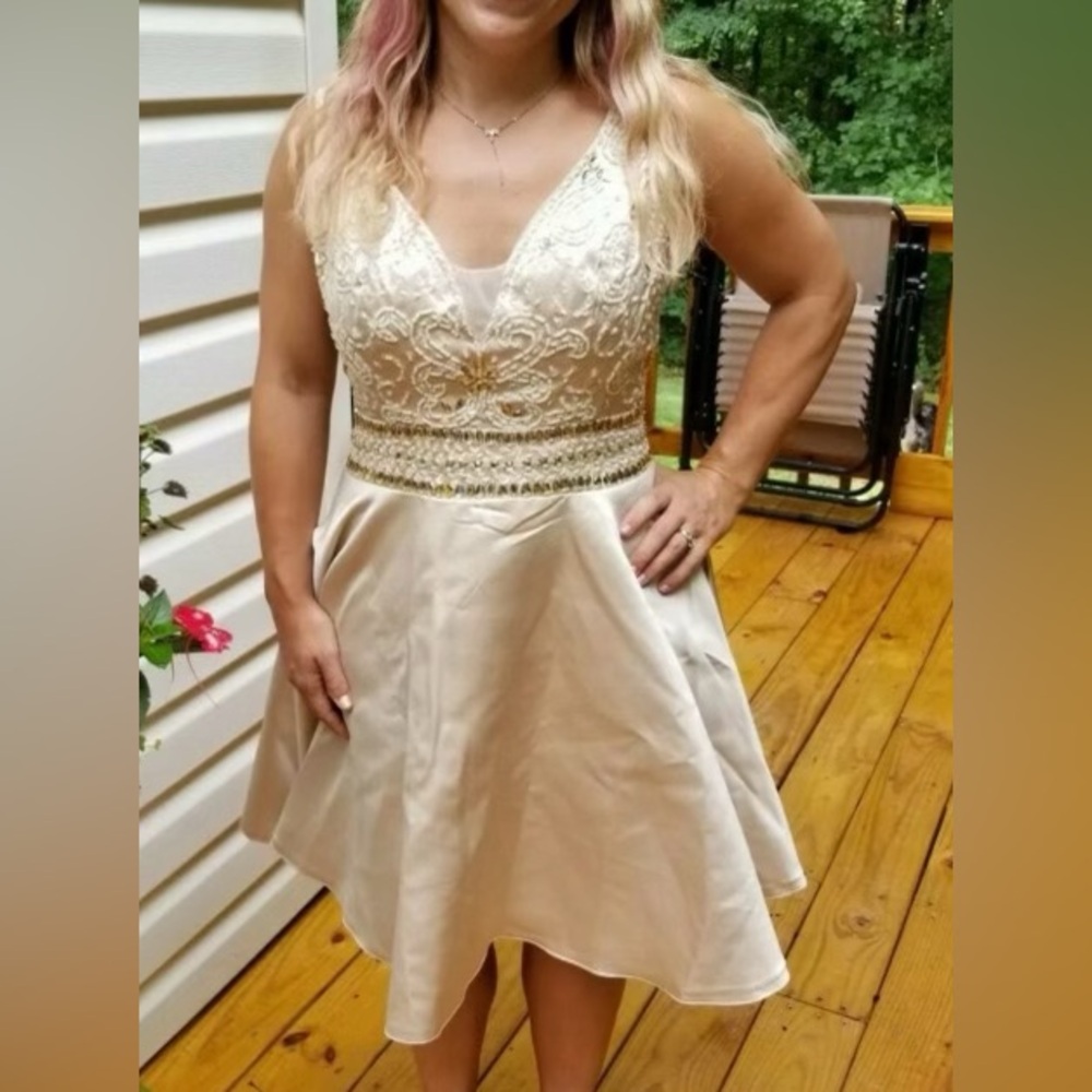 Champagne Party Dress